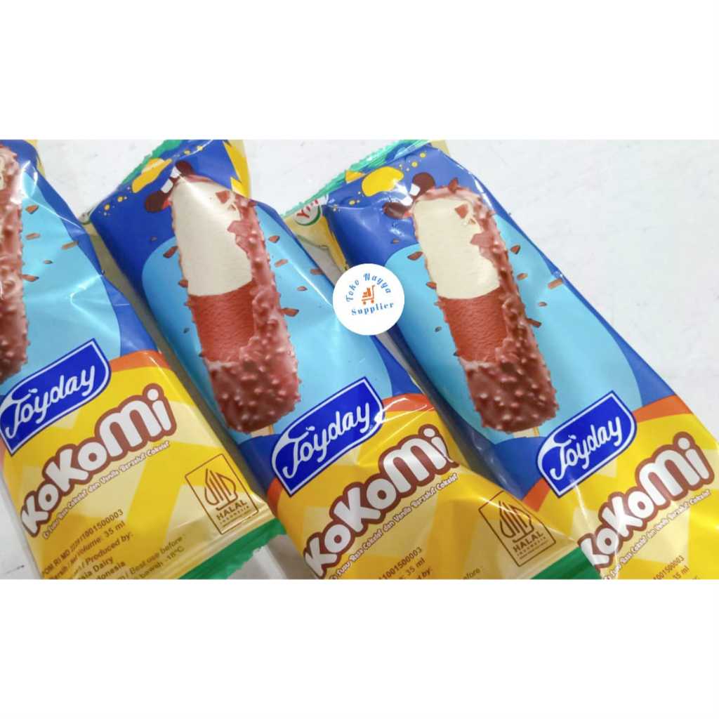 

Es Krim Joyday Kokomi - Es Susu Rasa Cokelat dan Vanilla