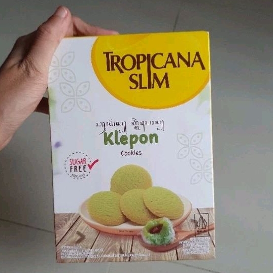 

Tropicana slim cookies biskuit kukis KLEPON sugar free 100gr