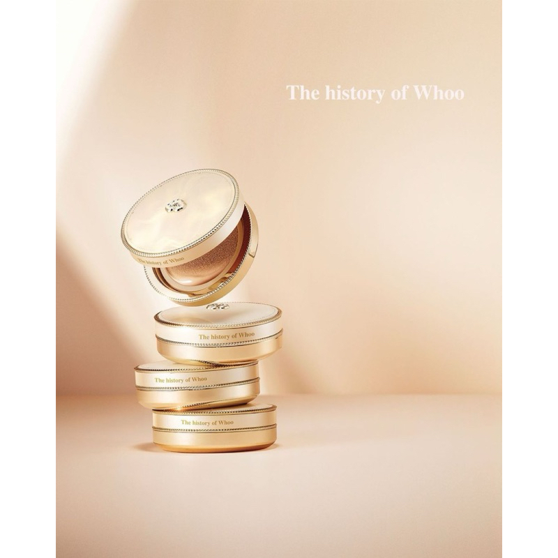 the history of whoo glow cushion upgraded version set