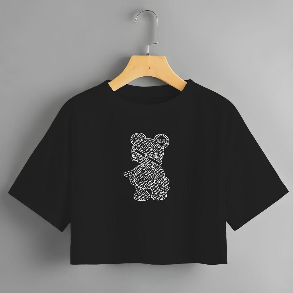KAOS CROP TOP OVERSIZE /CROP TOP KOREA/CROP WANITA TERBARU 2023/ Kaos CROP Streetwear Oversize / Baj