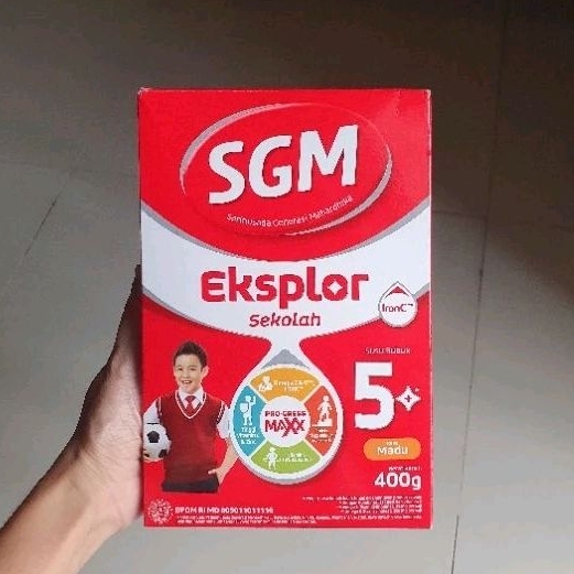 

SGM Eksplor 5+ plus susu anak MADU 5-12 tahun 400gr