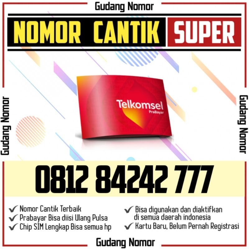 Nomer Cantik Simpati Nomor Cantik Telkomsell No Cantik Telkomsel Kartu Simpati Cantik 777