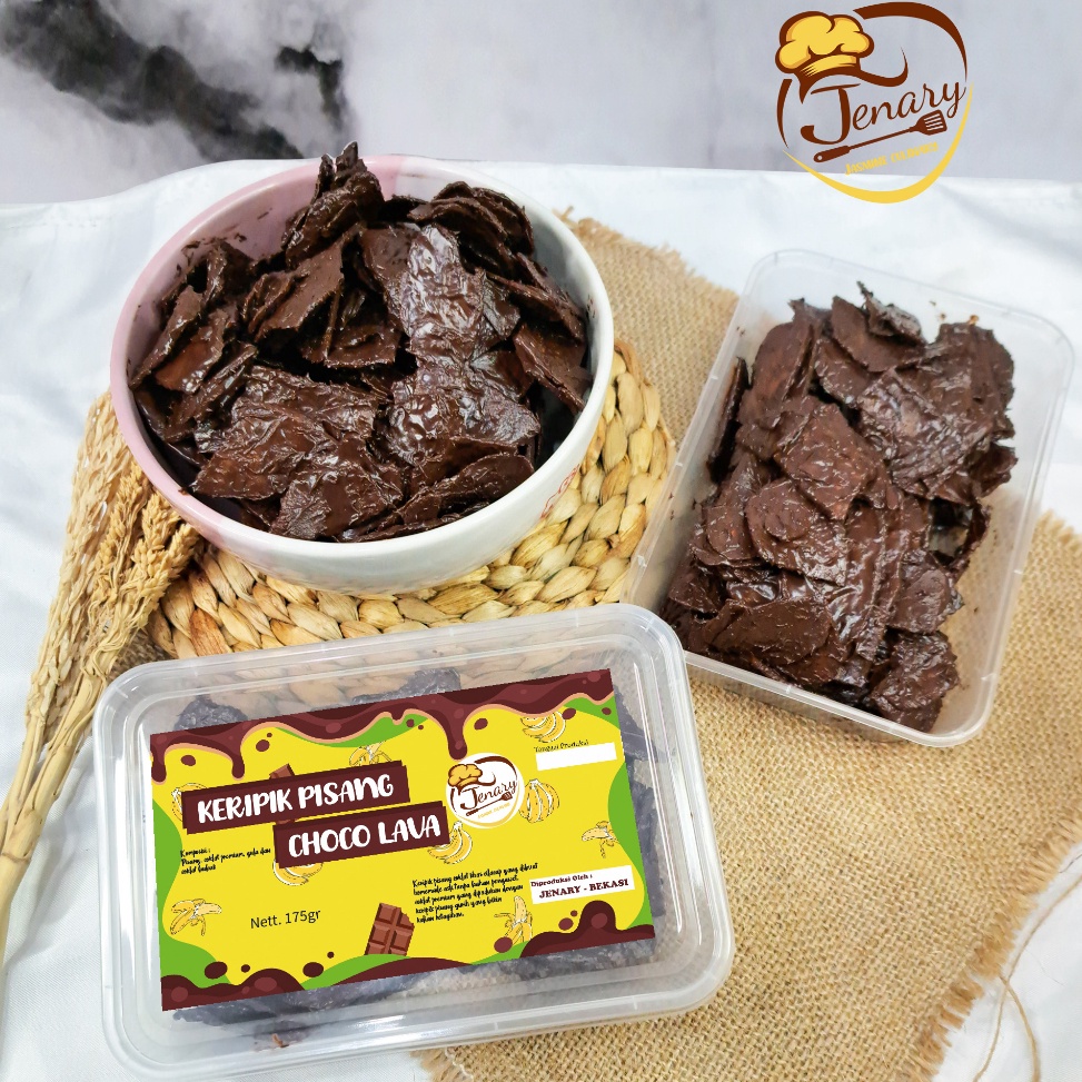 

Gr0sir Jenary Keripik Pisang Coklat Khas Cilacap Pisang Coklat Lumer 175 gram Moodbooster