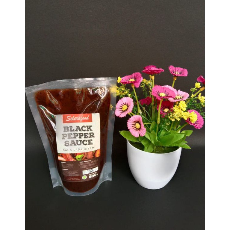 

Black Pepper Sauce - Saus Lada Hitam Selerafood 500 gr/Pack 41