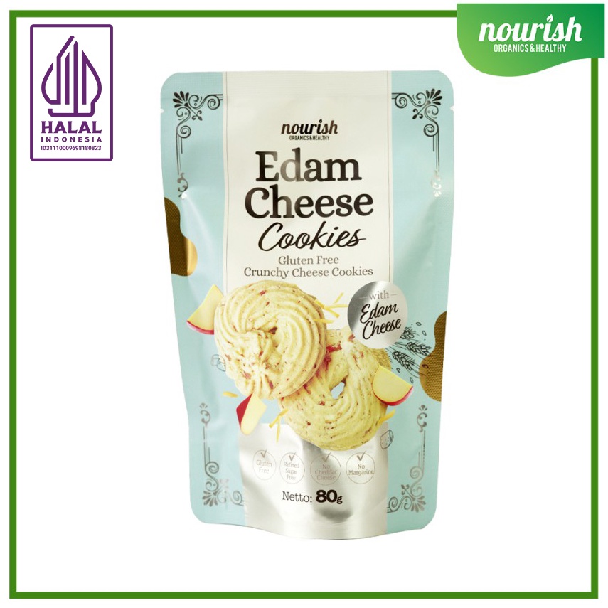 

L4r!s Cheese Edam Cookies - Gluten- Cookies 80gr Langsung Beli Gan