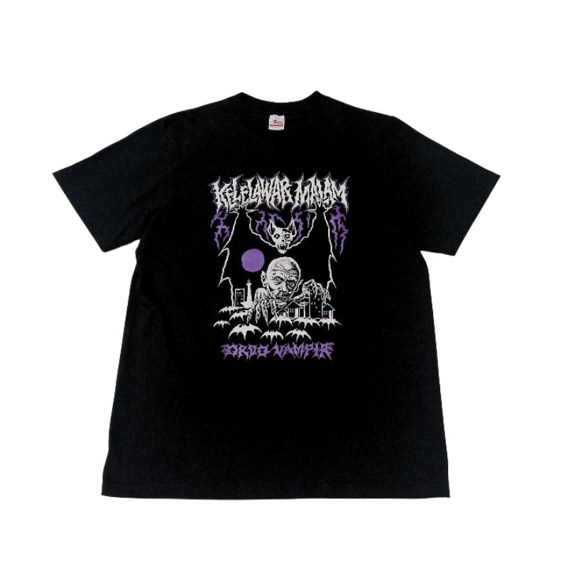 Kaos Band Kelelawar Malam Official Merch