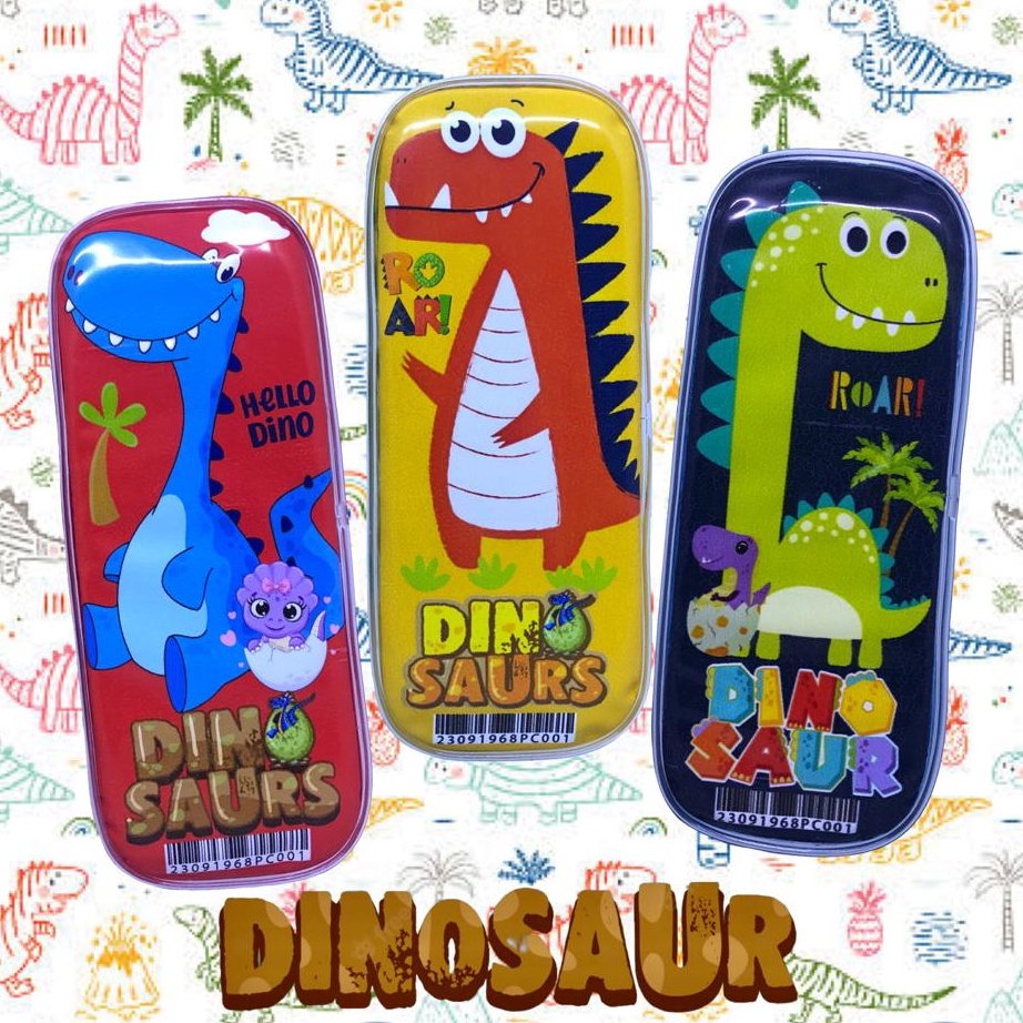 

Terlaris Tempat Pensil Mika Plastik Murah DINOSAURUS Big Sale