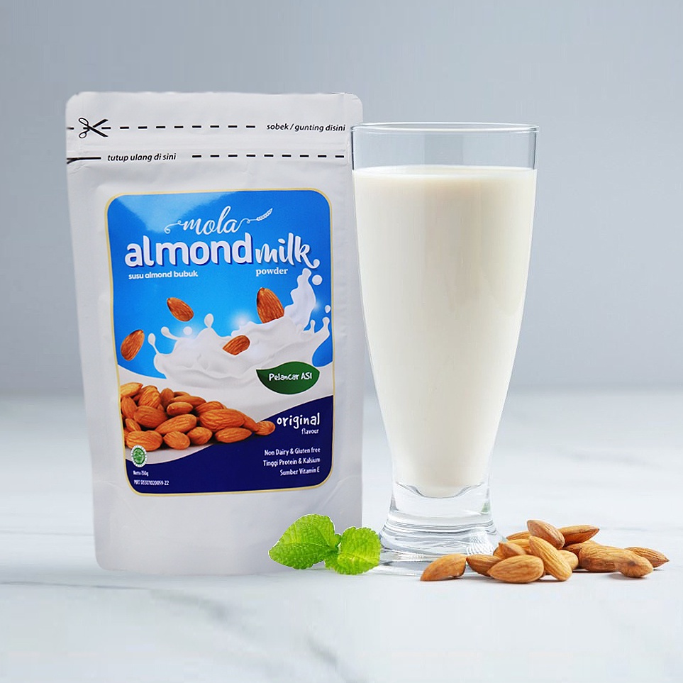 

[♘O55>] Mola Susu Almond Bubuk / Almond Milk 150 gram (Bisa Untuk ASI Booster Juga) [212]