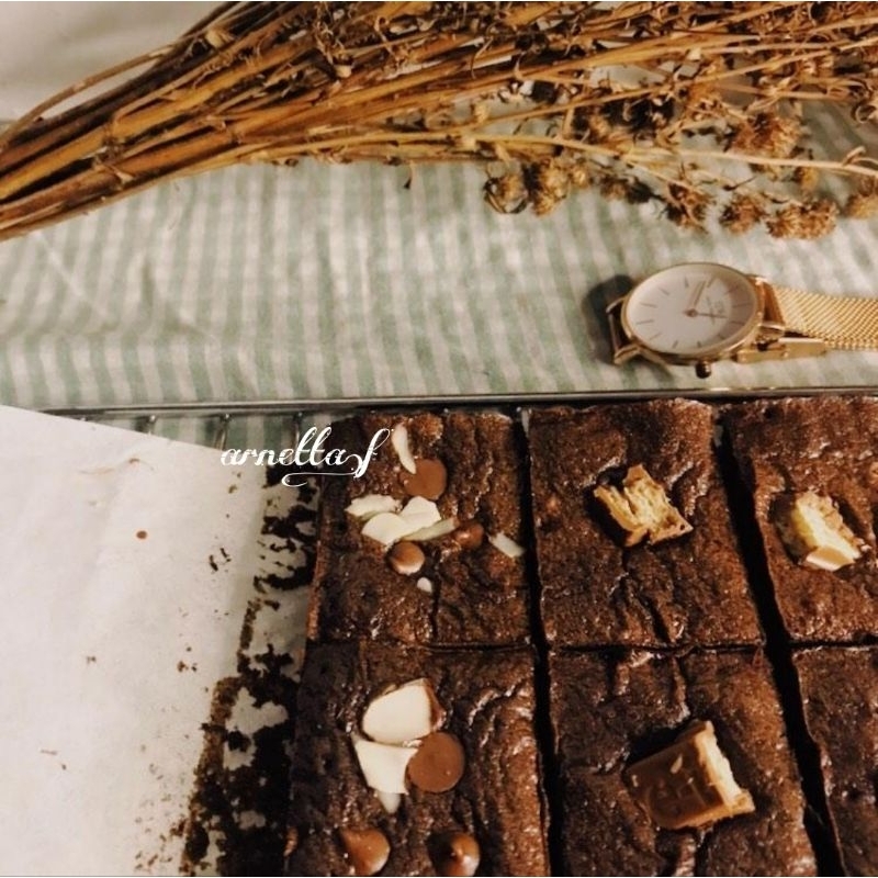 

Fudgy Brownies GLUTEN FREE!! (Pre-order BANDUNG)