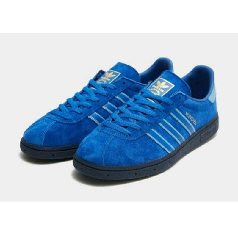 SEPATU ADIDAS MUNCHEN SPEZIAL/ blue PREMIUM BNIB "made Ind