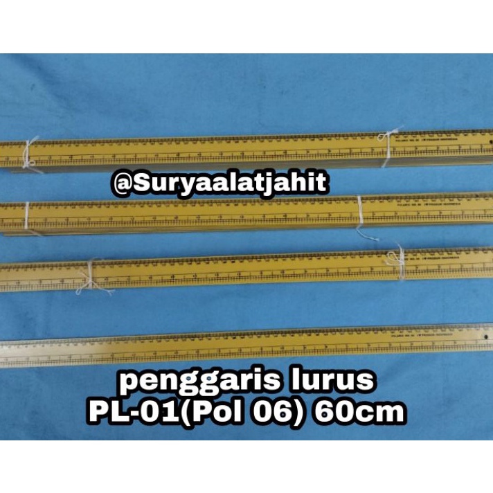 

Murah Banget Penggaris PL-01 (Polaris 06) 60cm lurus =rp.7.000/1pcs Laris