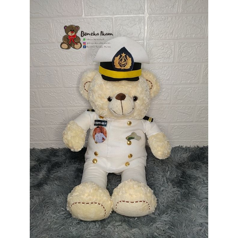 BONEKA PELAUT / BONEKA PELAYARAN / BONEKA PROFESI / BONEKA UKURAN 60CM