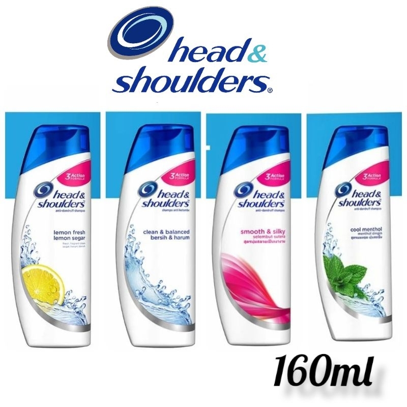 Head & shoulders shampoo 160ml