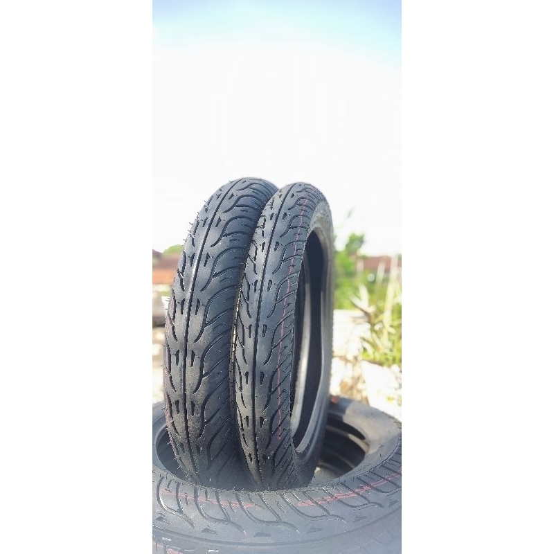 sepasang ban motor matic ring 14
