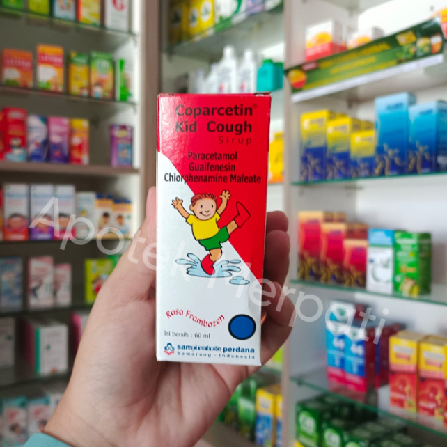 COPARCETIN KID COUGH SIRUP 60 ML