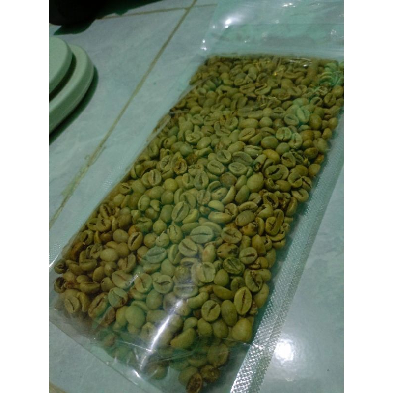 BIJI KOPI ROBUSTA MENTAH 500gram