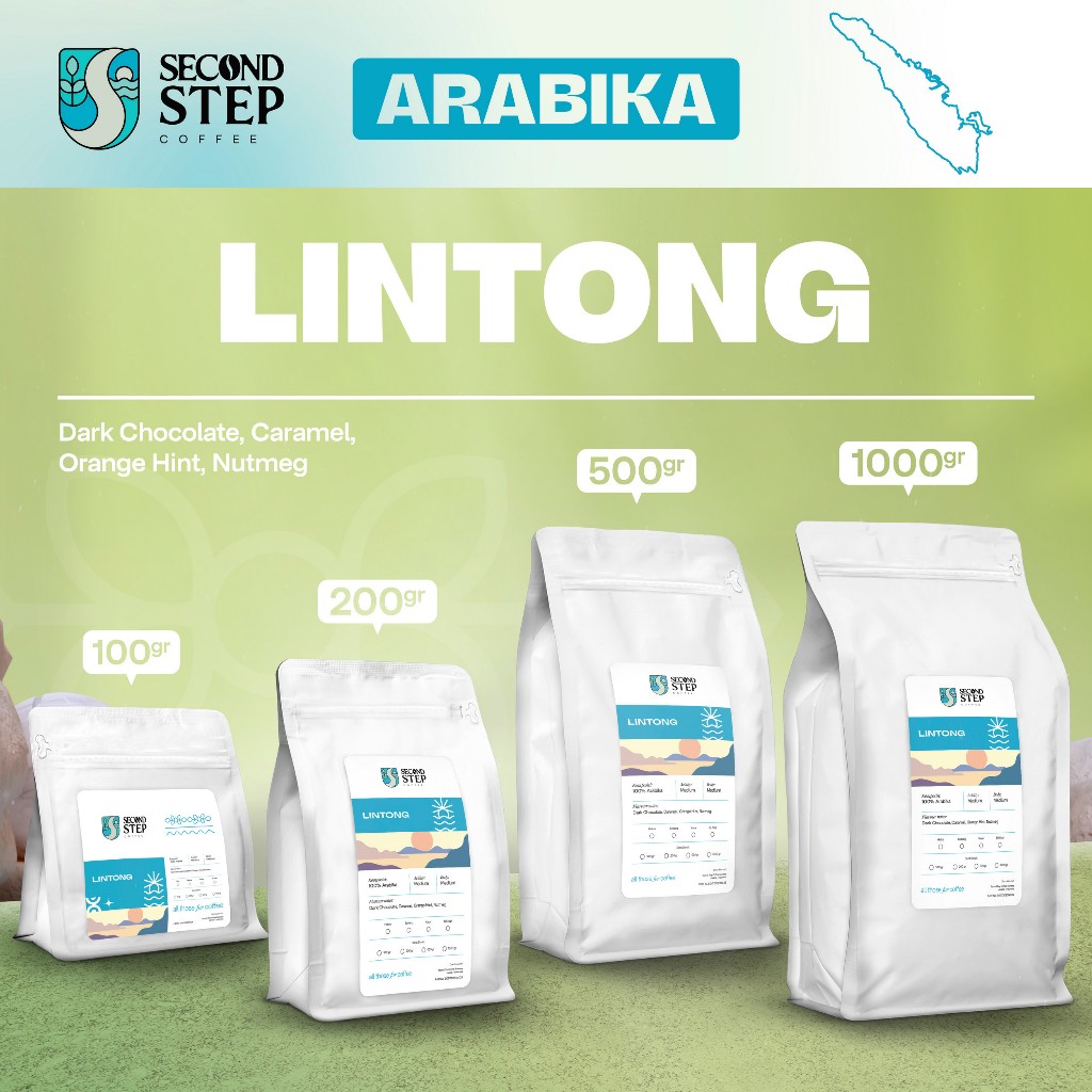 

Kopi Arabika Lintong Sumatra Arabica Coffee Beans Espresso Biji Bubuk