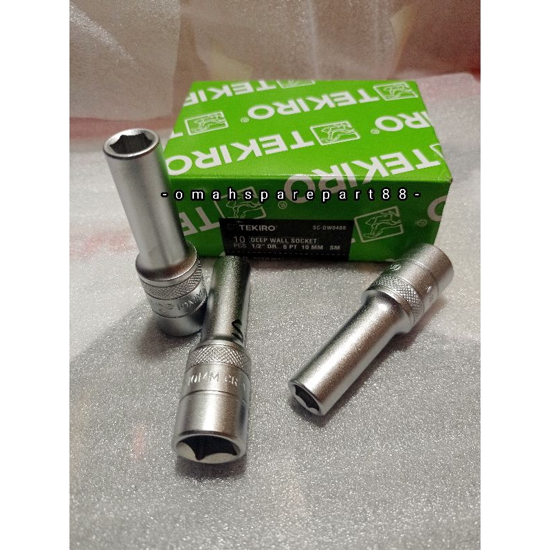 mata kunci shock panjang 1/2 10mm tekiro