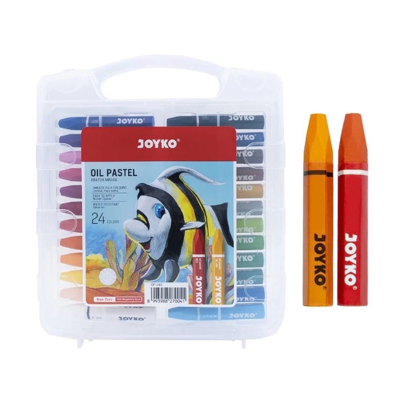 

Oil Pastel Joyko /Crayon Joyko 24 Warna