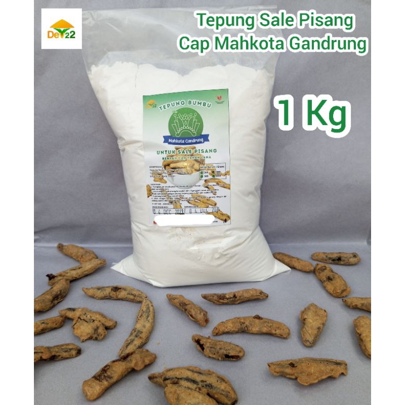 

Tepung sale pisang barlin 1kg khas banyuwangi / pisang unyil / pisang sale jari gandrung