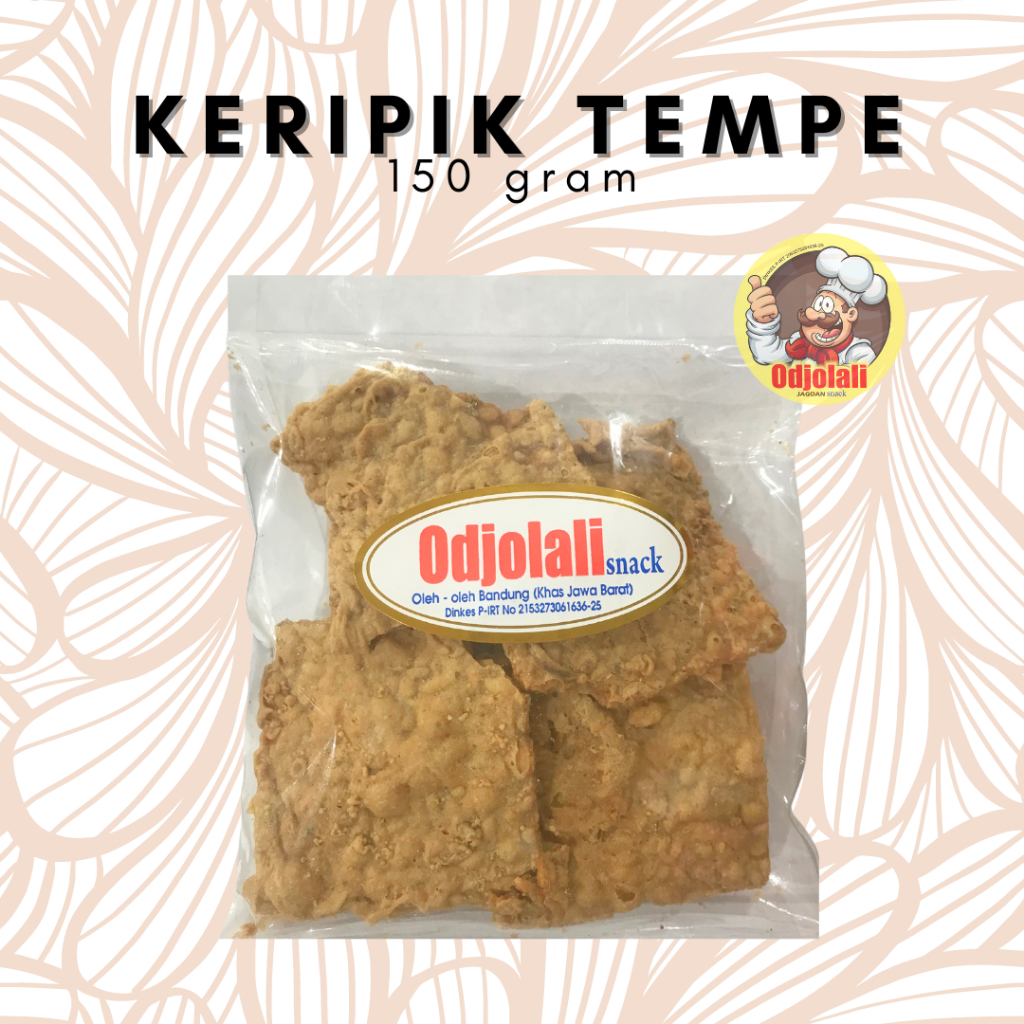 

Keripik Tempe ukuran Kecil 150 gram