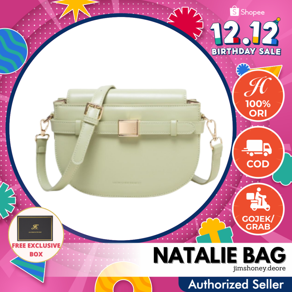 Jims Honey Natalie Bag Tas Selempang Wanita Slingbag JH Berkualitas Murah Fashionable