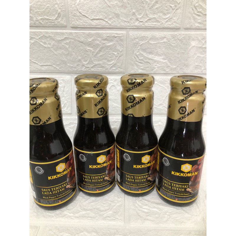 

kikkoman saus Teriyaki lada hitam