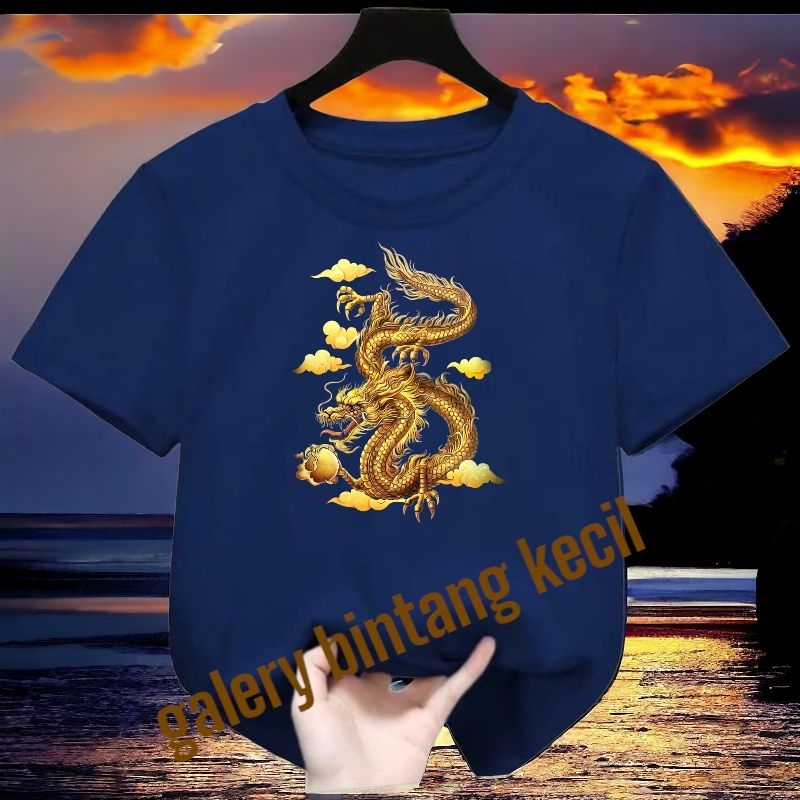 kaos anak-anak dragon kaos anak naga kaos naga 2024