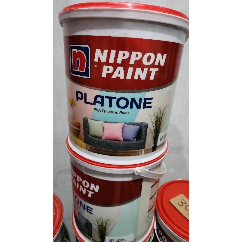 cat tembok platone nippon paint interior 5kg lampung