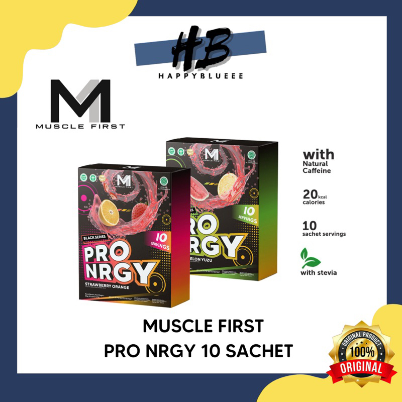 MUSCLE FIRST PRO NRGY 10 SACHET PRO ENERGY PRE WORKOUT PWO
