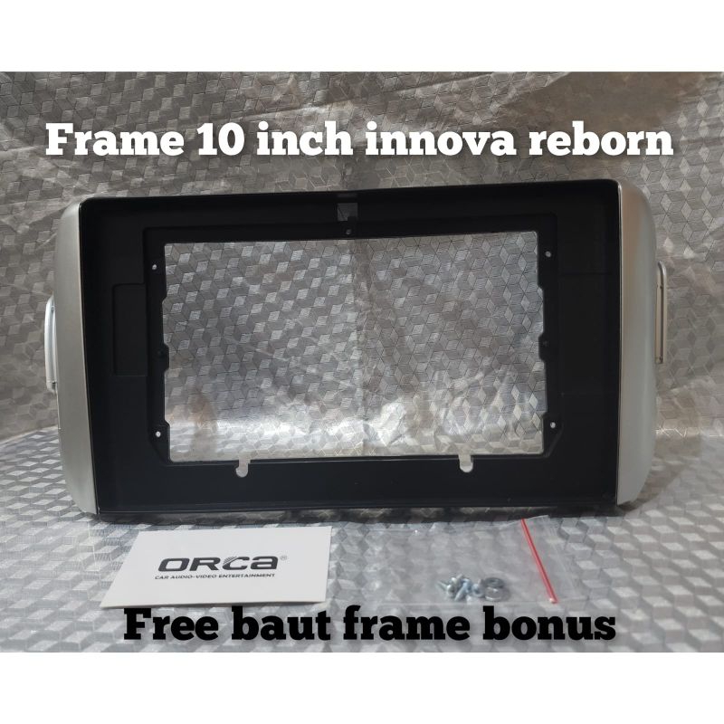 frame head unit android 10 inch mobil innova reborn