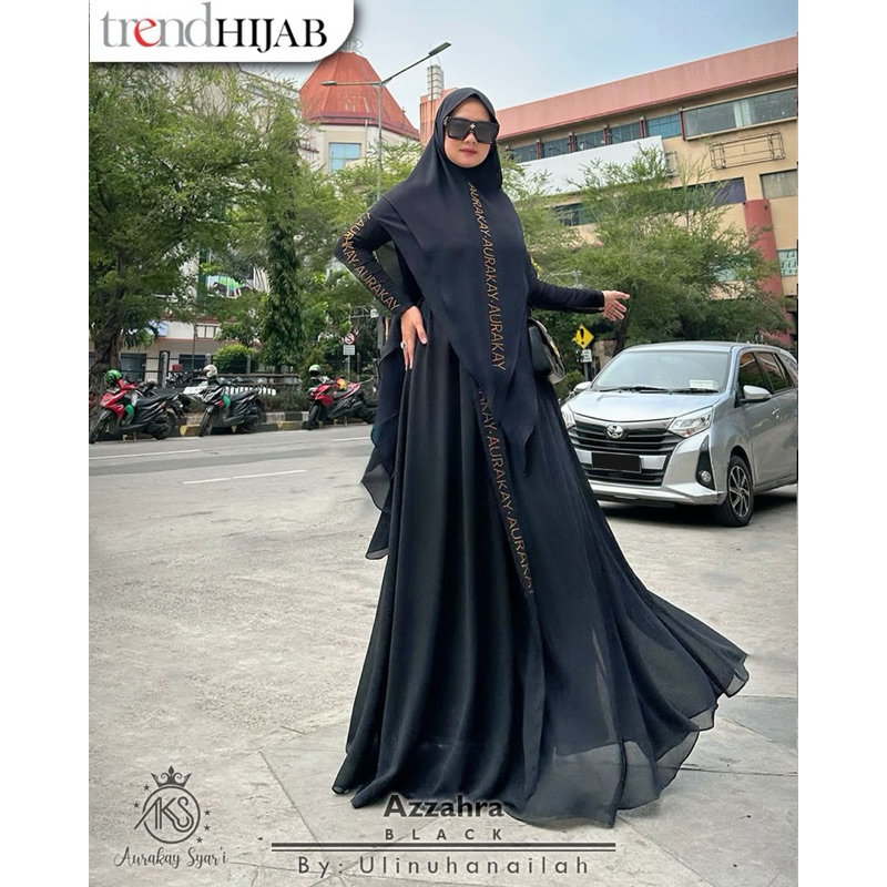 Set Azzahra Trend Hijab 2023 By Aurakay Syar’i