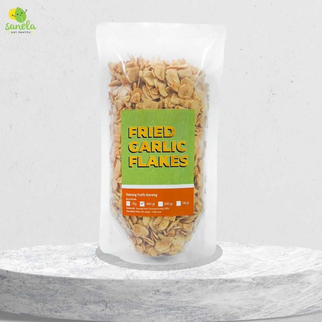 

Fried Garlic Flakes 400 gram