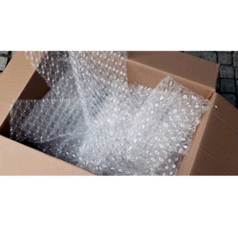 

Tambahan Kardus dan Buble Wrap