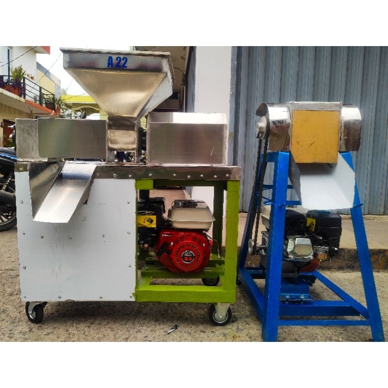 paket mesin peras santan dan parut