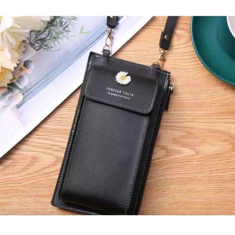 tas dompet hp selempang wanita forever young import multifungsi
