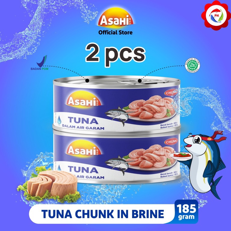 

Disk0n ASAHI Tuna Chunk in Brine 185 gr - Buy 1 Get 1 Flash Buy