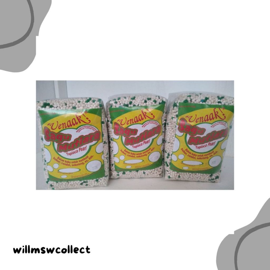 

Sagu Mutiara HIJAU - Kualitas Terbaik - Sagu Mutiara Paling Enak, Paling Gampang Bikinnya - MURAH MERIAH