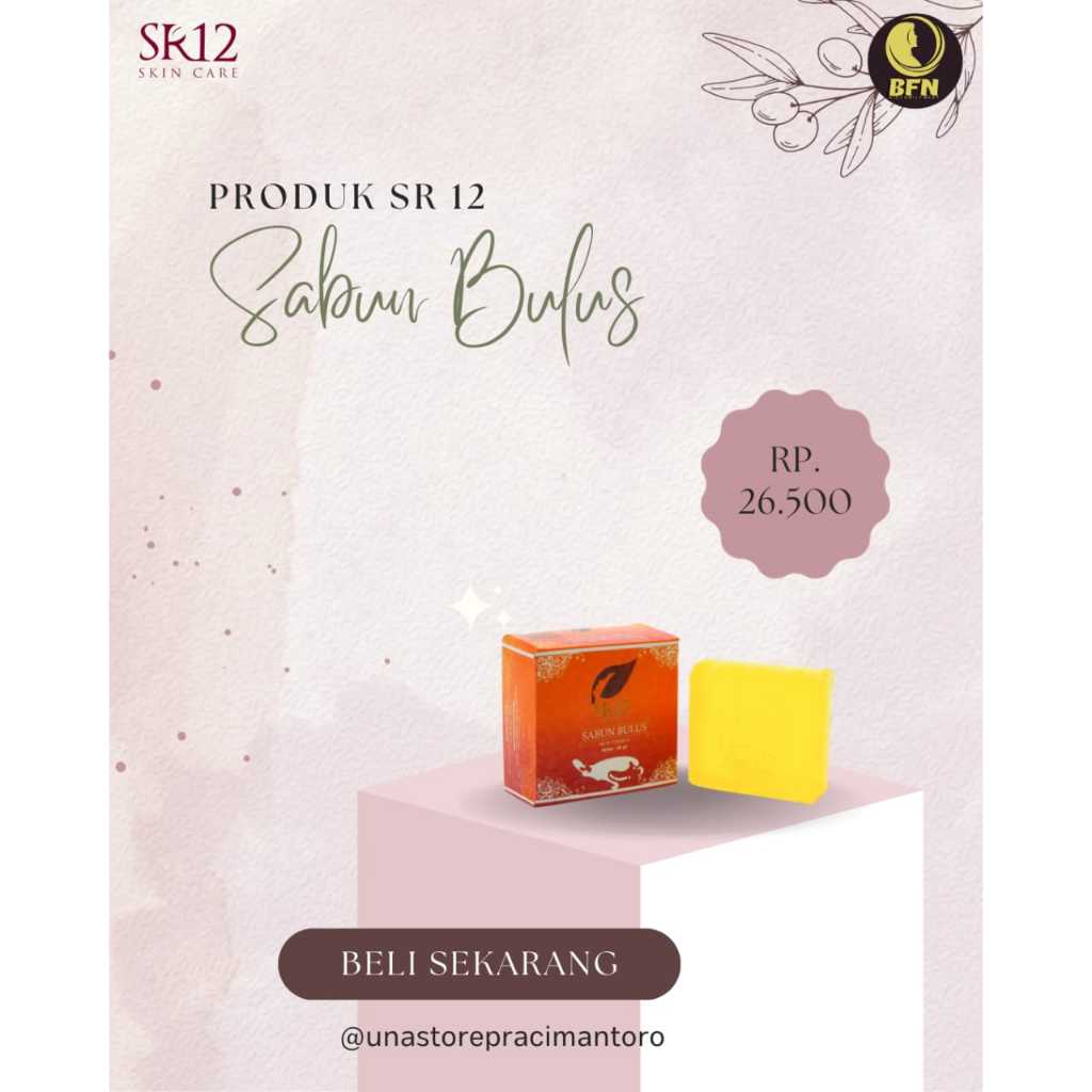 SABUN BULUS SR12 / BULUS SOAP SR12