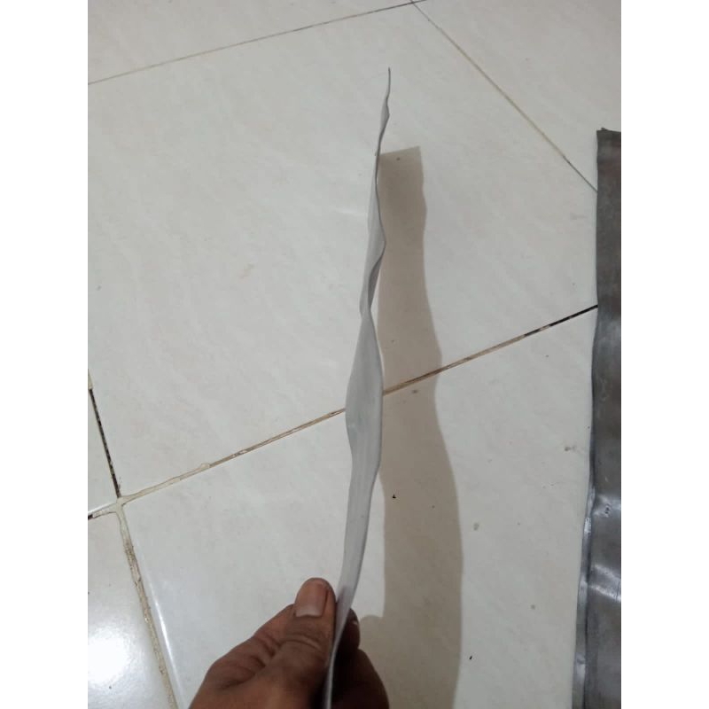 Plat timah lembaran tebal ±1 mm