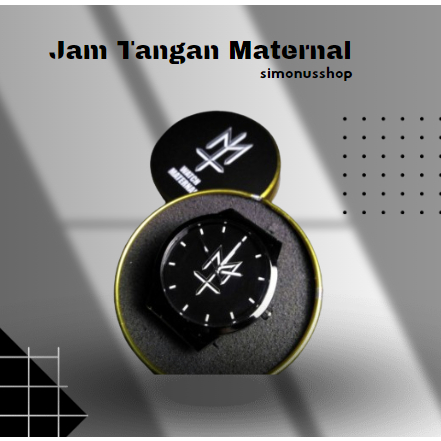 Jual Jam Tangan Maternal / Jam Tangan Maternal Rantai dan rubber