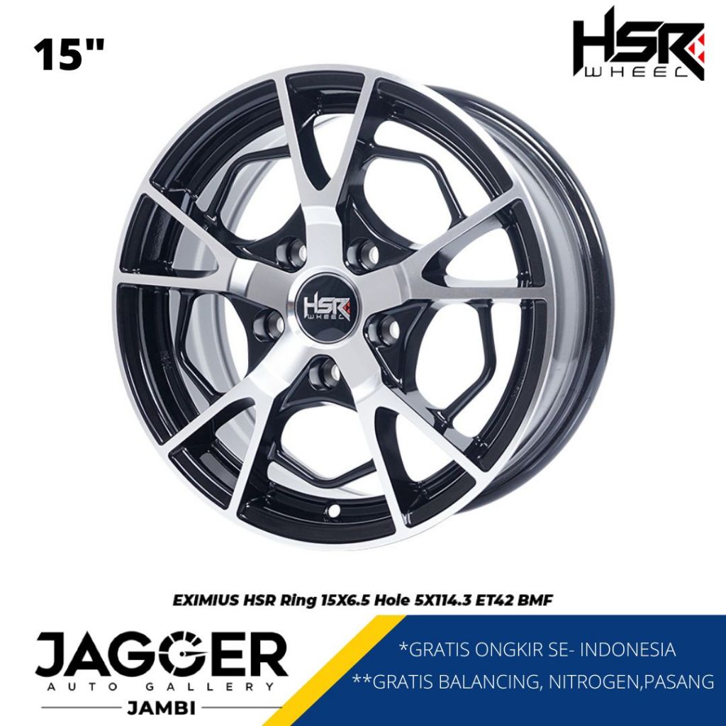 velg mobil innova, rush, terios, kuda. Hsr EXIMIUS R15