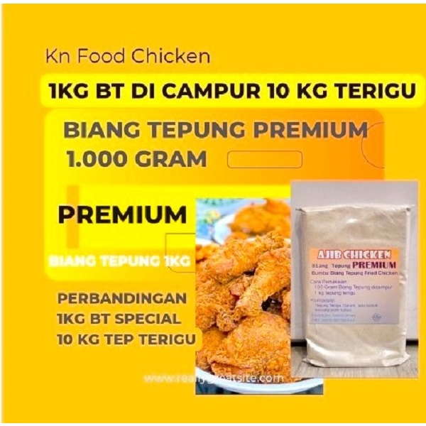 

Bumbu Biang Tepung Premium - Inti Tepung Fried Chicken