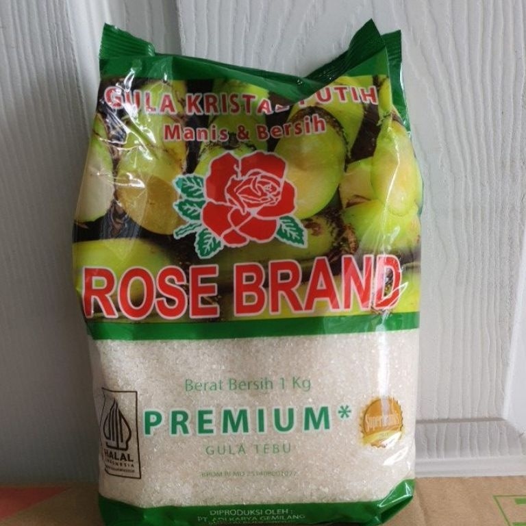 

B33st Product Ready stok siap kirim GULA ROSE BRAND gula kristal putih rose brand MurrrMerrr