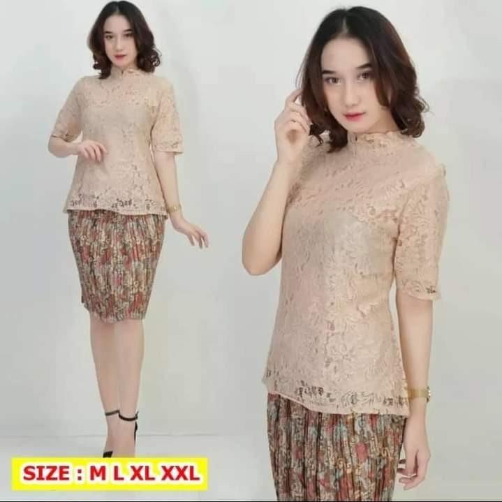 atasan kebaya shanghai / kebaya modern / kebaya wisuda / kebaya natalan / kebaya pesta / setelan keb