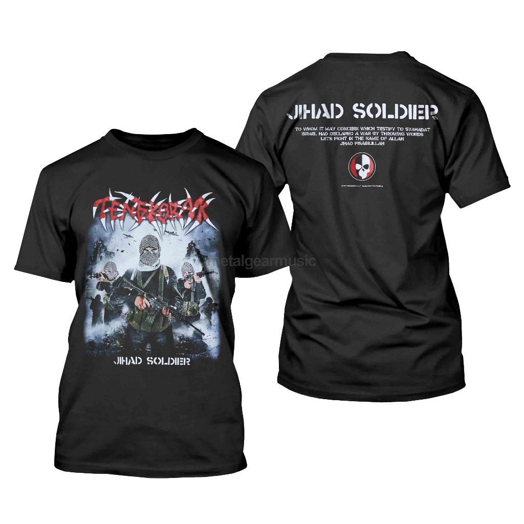 [HOT] Original Tengkorak  - Jihad Soldier Tshirt