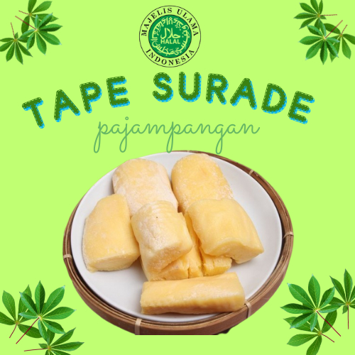 

tape singkong manis legit rasa alami tanpa pengawet dan pemanis buatan