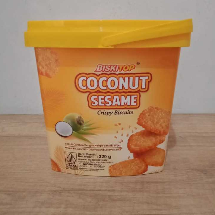 

BISKITOP COCONUT SESAME 360gr/ Biskitop Ember