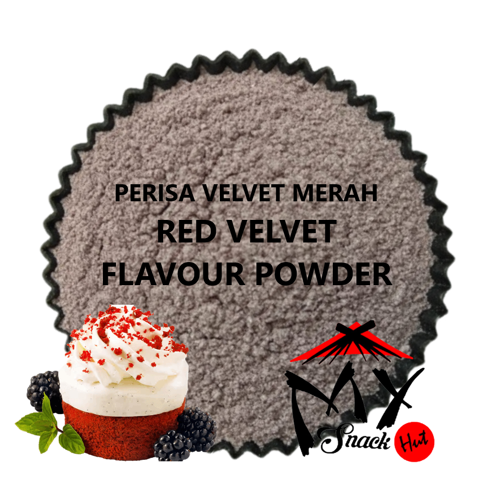 

RED VELVET FLAVOUR POWDER 50GR BIANG PERISA VELVET MERAH BUBUK PURE MURNI ICE CREAM ROTI CAKE HALAL