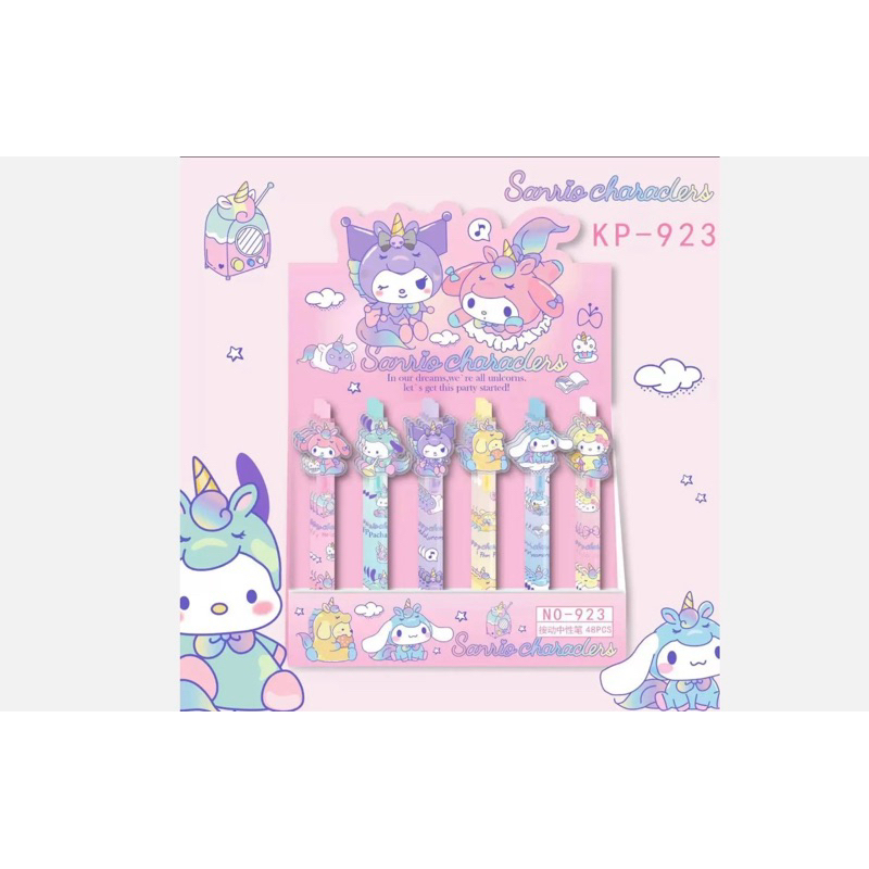 

sanrio unicorn pen